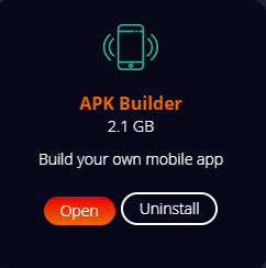 APK Builder app