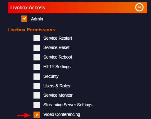 Livebox access