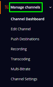 bulk channel settings