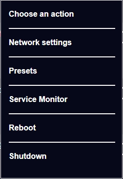 choose the converter device action