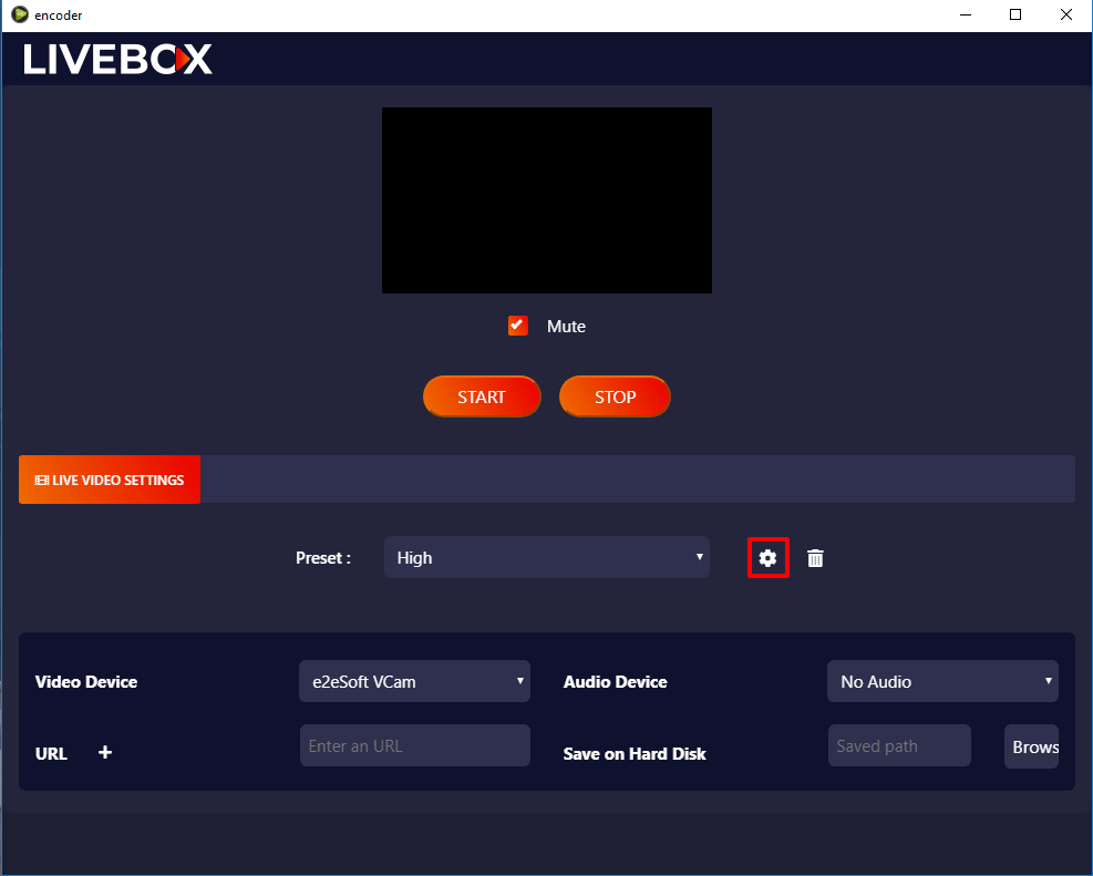 soundtap bitrate settings