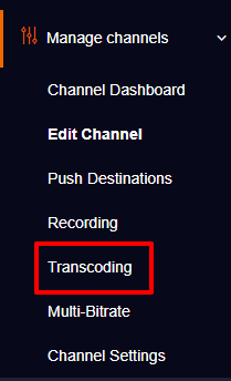 transcoding