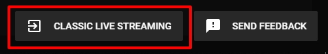 push live streams to YouTube