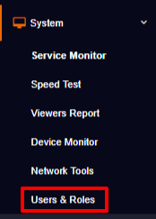 sub-user and roles