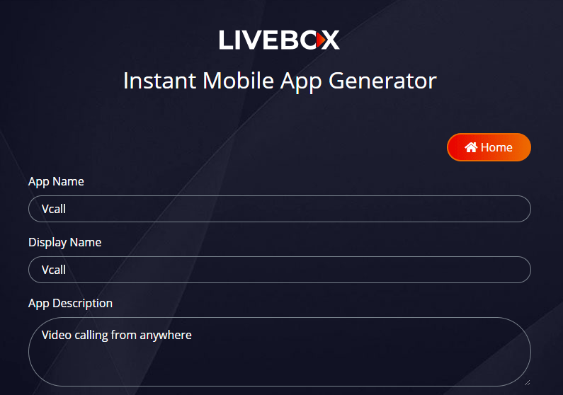 video conferencing app generator